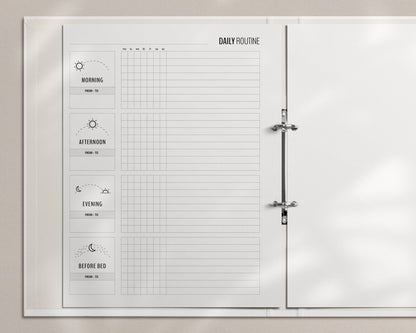 Daily Routine Checklist