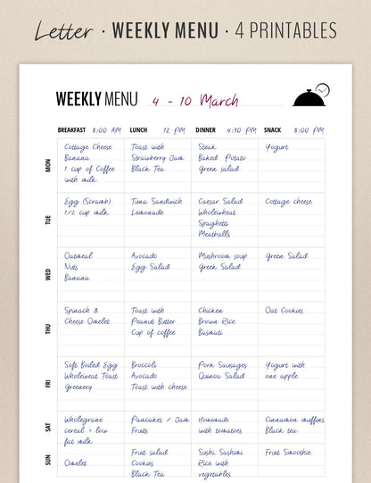 Weekly Meal Planner